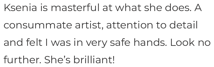 Client review 1